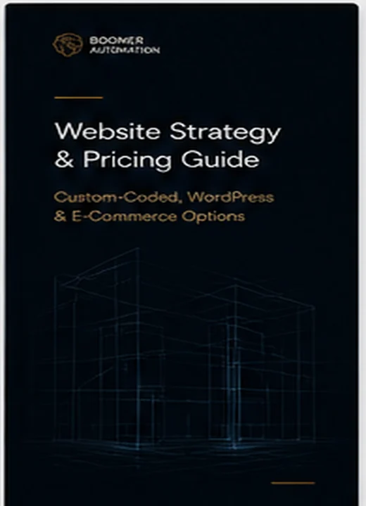 Website Strategy and Pricing Guide cover