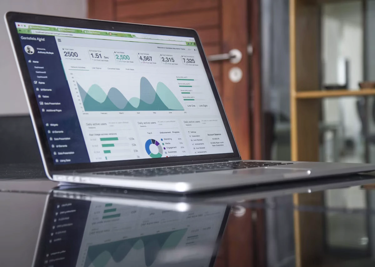 Website analytics and conversion optimization dashboard
